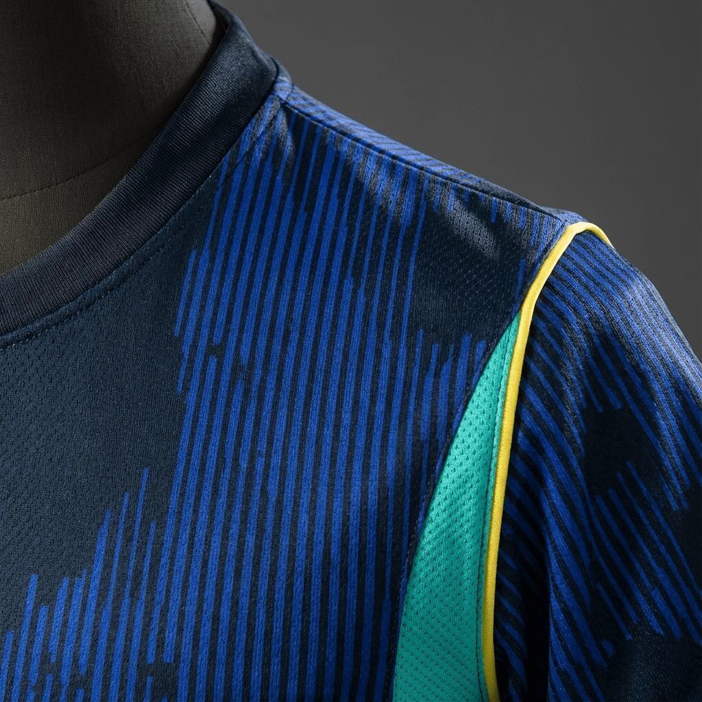 CAMISA BRASIL II TORCEDOR 2025/2026 - AZUL - FEMININA