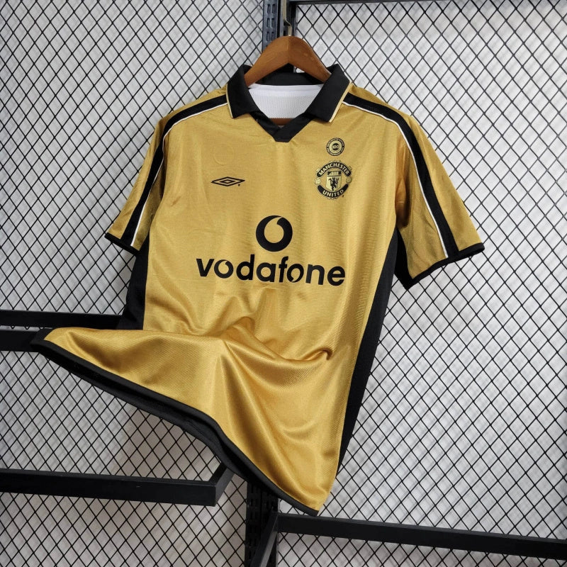 Camisa Manchester United Retro DUPLA FACE - 2001/2002