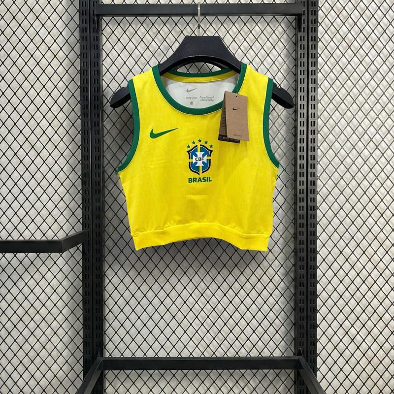 Cropped Feminino - Brasil 2026