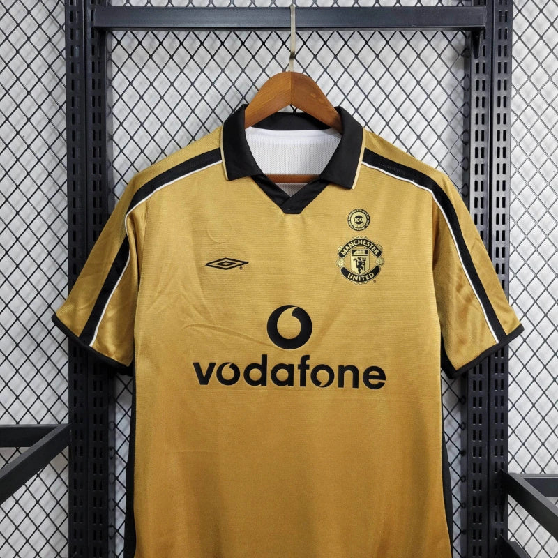 Camisa Manchester United Retro DUPLA FACE - 2001/2002