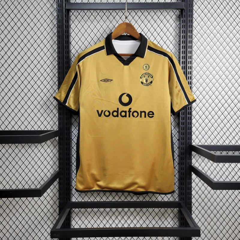 Camisa Manchester United Retro DUPLA FACE - 2001/2002
